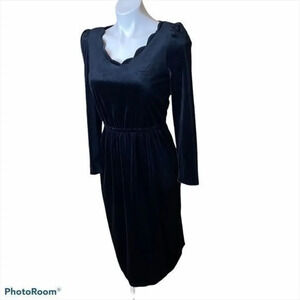 - Newton Centre vintage velour dress